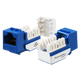 Cat5e Keystone Jack, Blue, 25PK - 5EKSJBL-SPK Cat5e Keystone Jack, Blue, 25PK - 5EKSJBL-SPK
